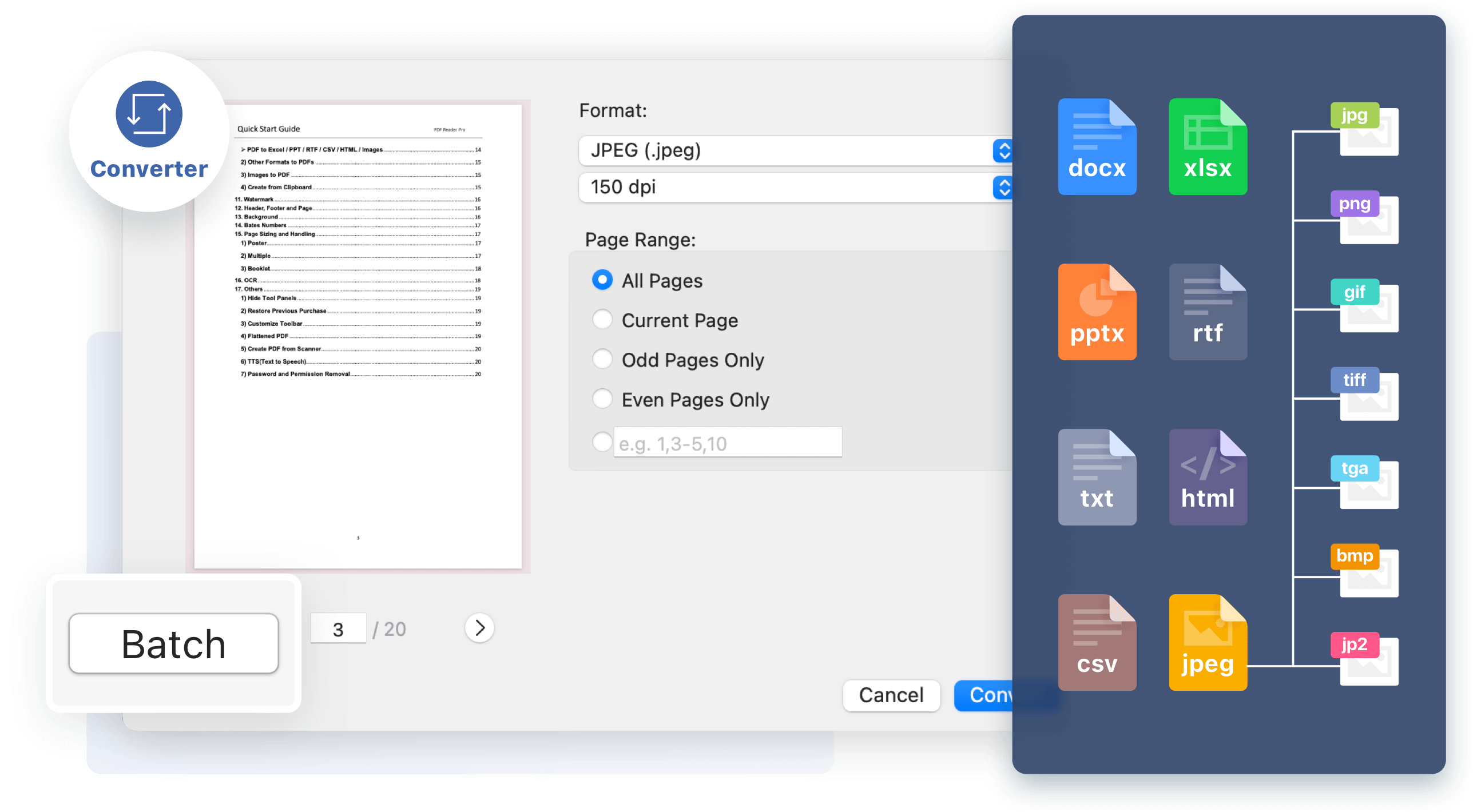 convert pdf