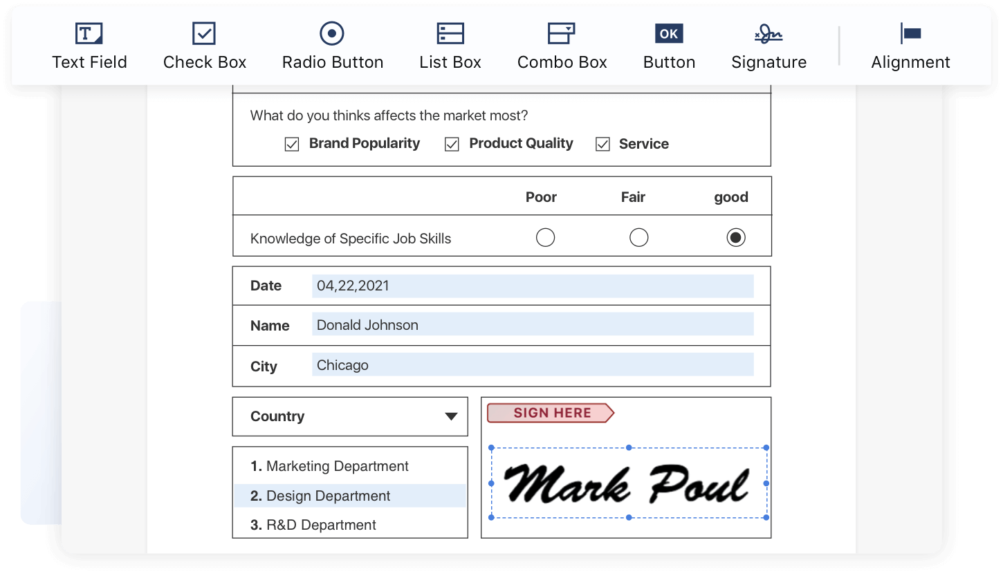 pdf Fill & Sign