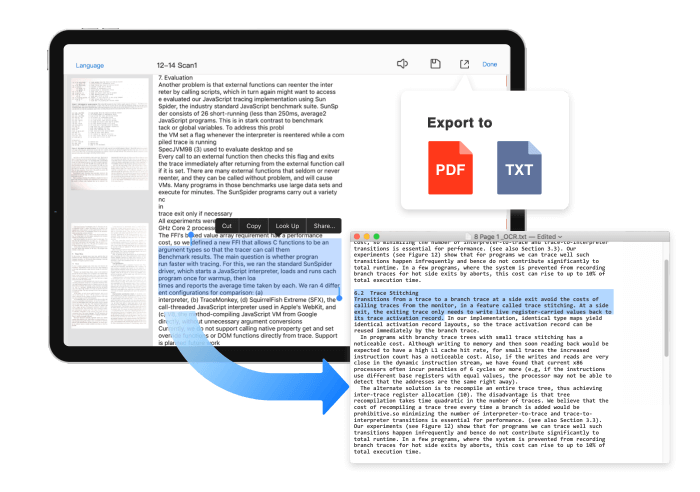 Extract Data and Text