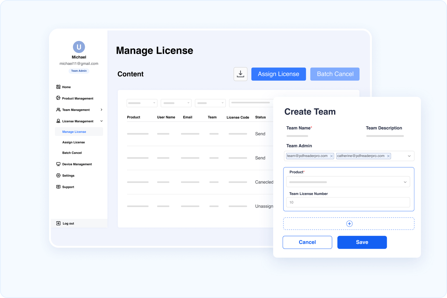 Flexible License Manegement