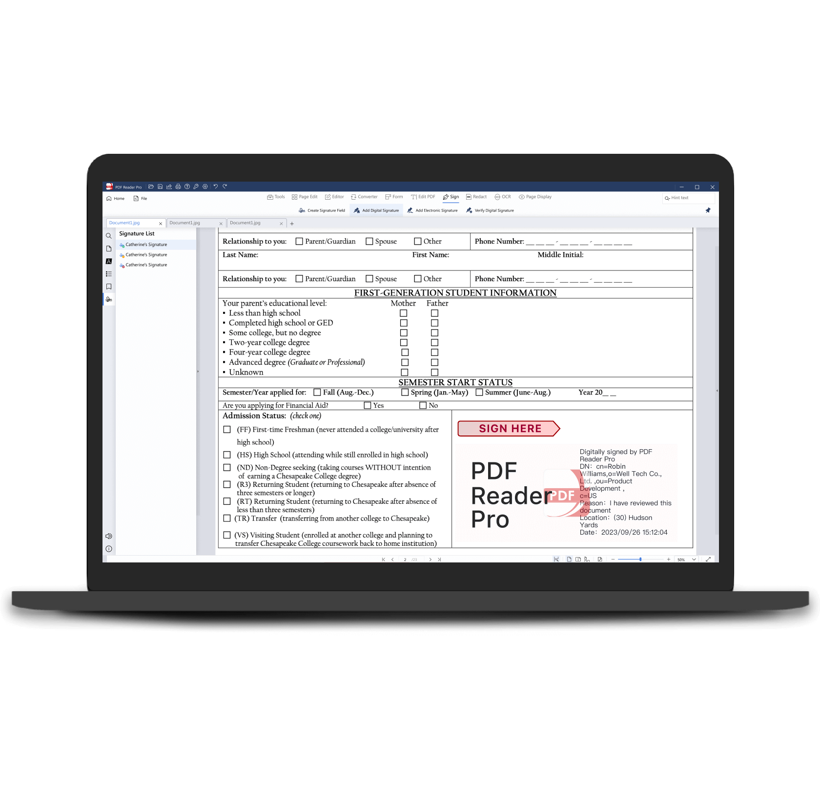 pdf fill&sign